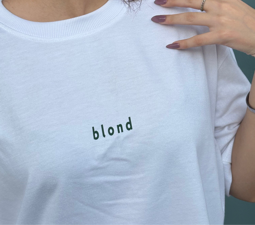 blond Oversized Tee
